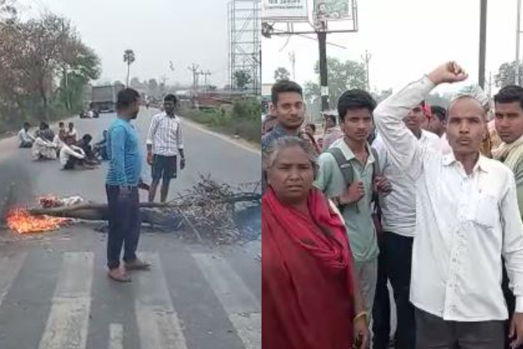 patna me bihta sarmera road kiya jaam