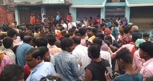 betiya me apradhiyon ka tandav dawa karobari ke bete ko mari goli 