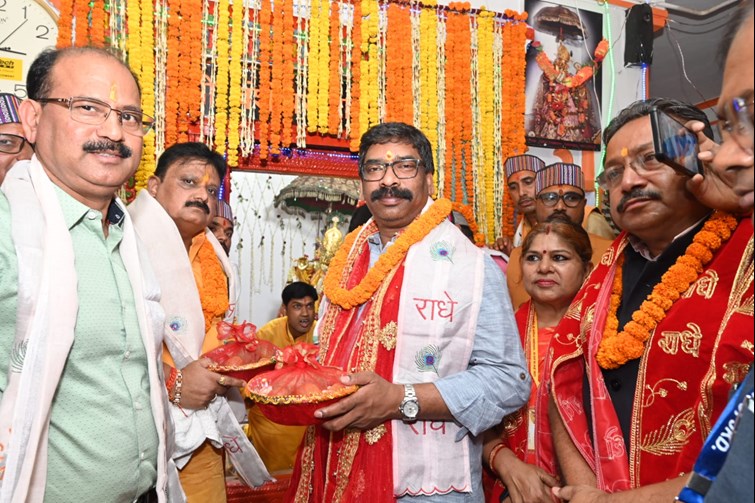 CM Hemant Soren inaugurated