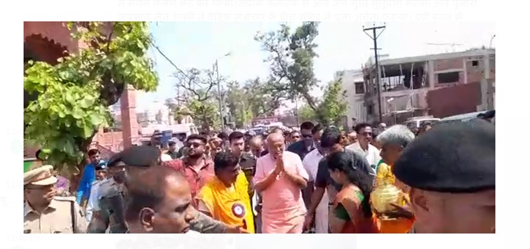 rajyapal ka madhuban  mai bhavya swagat