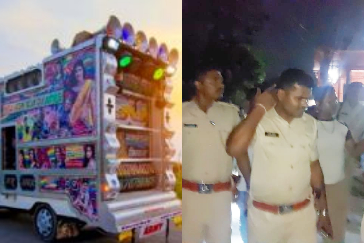 muzaffarpur me DJ ne baratiyon ko raunda