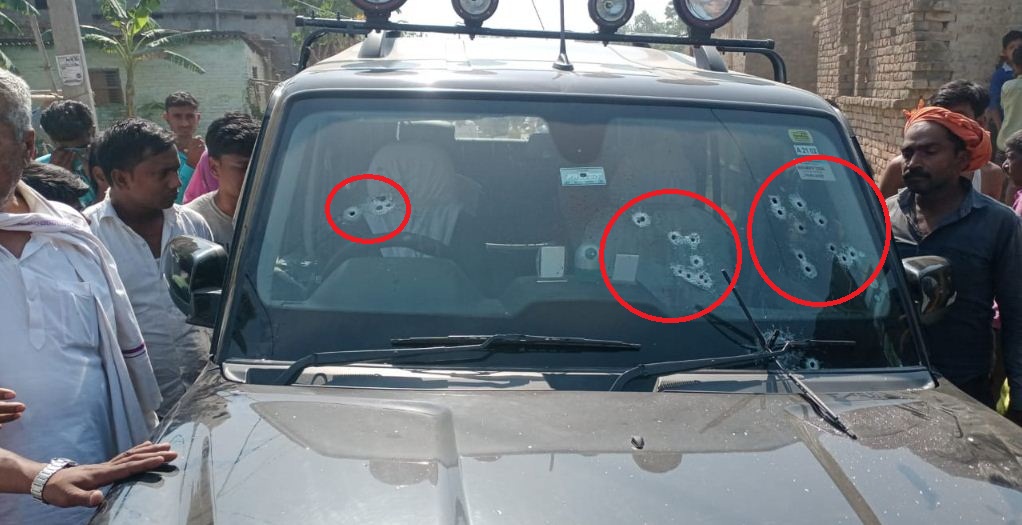 motihari me gangwar apradhiyon ne thekedar omprakash singh par ki firing hui maut 