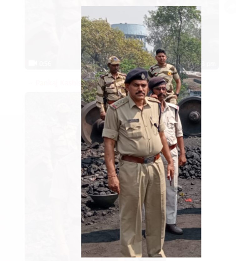 cisf inspector ki heart attack se maut 