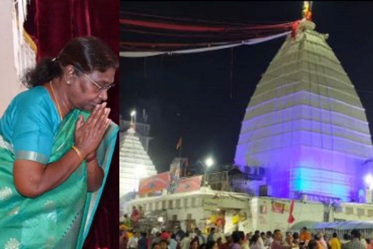 baba ke darbar me hajiri lagane dusri bar aa rhi rashtrapati