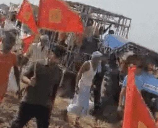 Weeping due to the death of two in the Kalash Yatra of Mahayagya in Sheikhpura