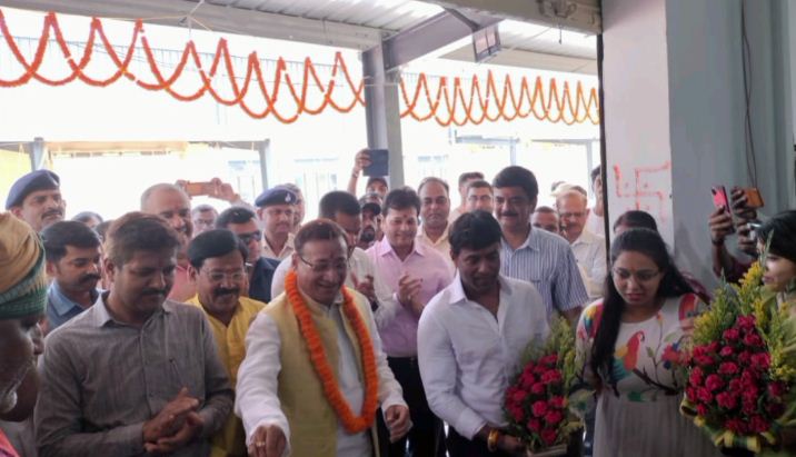 sameer sahaseth ne kiya garment cluster ka udghatan 