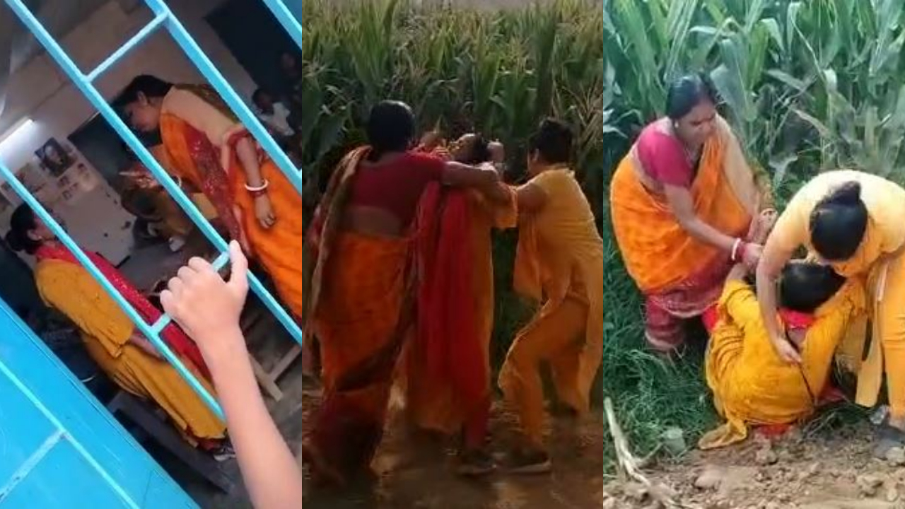 UPDATE Video of two female teachers hustling from class room to corn field goes viral