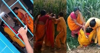 UPDATE Video of two female teachers hustling from class room to corn field goes viral