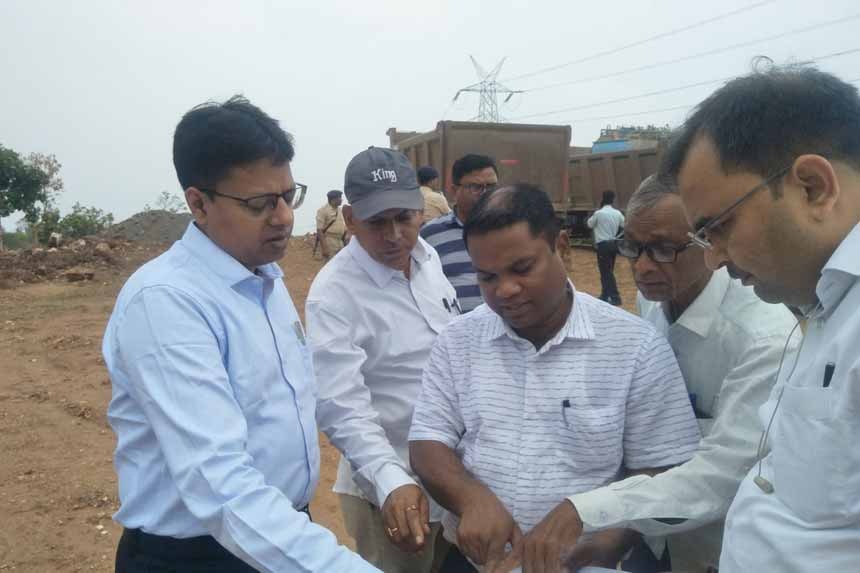 Deputy Commissioner Rahul Kumar Sinha inspected