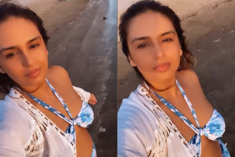 huma qureshi ne sea beach me machaya dhamal