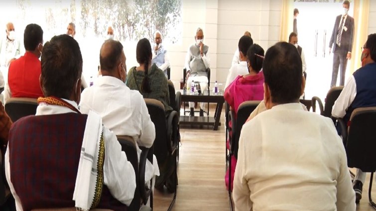 JDU Legislature Party meeting held at Minister Vijay Chaudhary's residence, all these things were discussed..Read full news