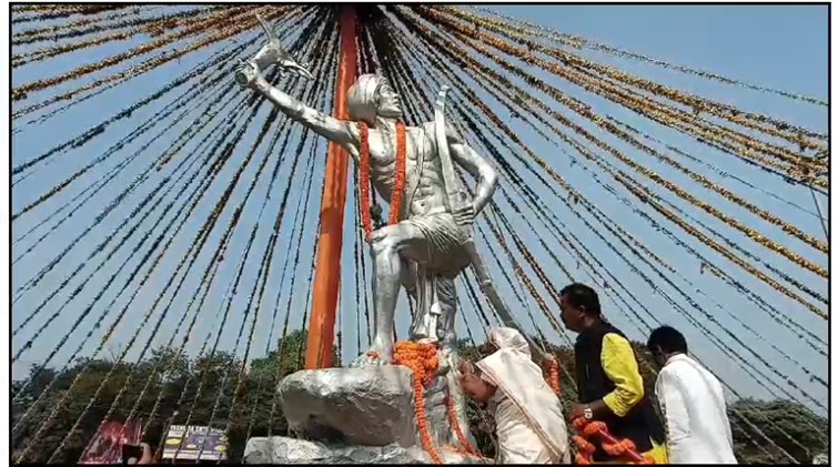 bokaro wasiyon ne dharti aaba ko kiya naman 