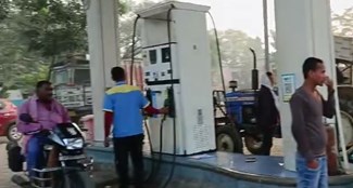 bihar vishali hajipur Masked criminals looted petrol pump, police raided on the basis of CCTV