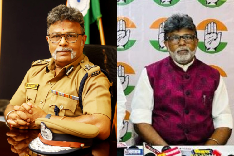 congress ke sath ex.dgp bk ravi, pita ke adhure sapne ko karenge pura