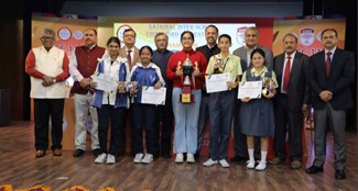 Aadya Singh of VPW Patna won the 2023 National Crossword Champion Trophy, Sahil Sabne and Sakshi Vaidya of SES Gurukul, Pune became the runners-up.