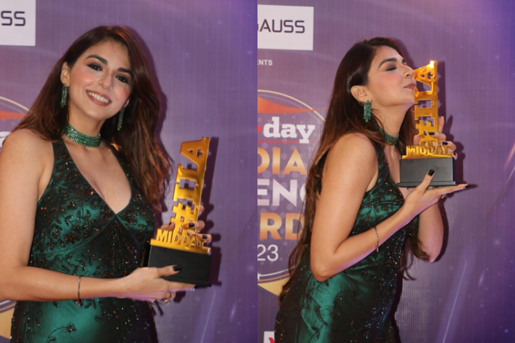 miss universe india lavina israni ko mila mid day influensers award