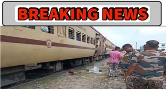 Tragic death of 2 people after being hit by a speeding train