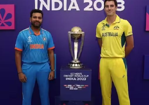 Australia won the toss in the match with India in ICC Cricket World Cup 2023..