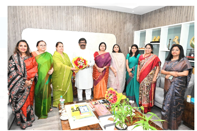 cm se jesowa ke pratinidhimandal ne ki mulakaat 