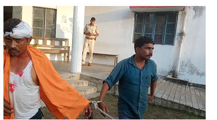 jamin vivad mai 2 pakchhon mai jamkar maarpit 