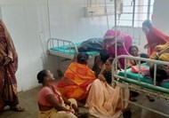 A female patient died while waiting for the doctor in Nawada's Rajauli Hospital.