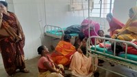 A female patient died while waiting for the doctor in Nawada's Rajauli Hospital.