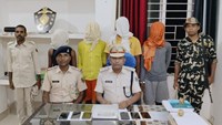 Action against cyber gang in Nawada, police arrested many criminals
