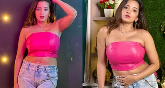 bhojpuri actress monalisa ne dhaya kahar, photo viral 