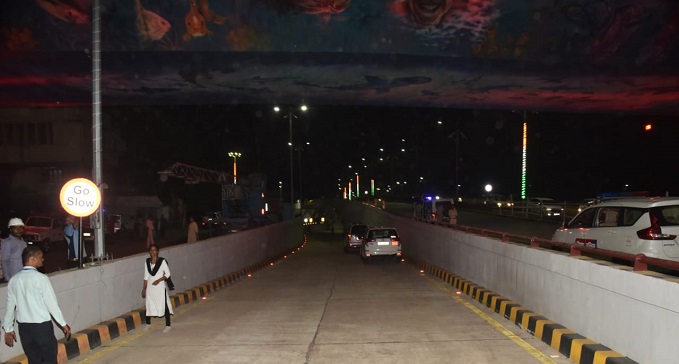CM Nitish inaugurates Lohia Path Chakra underpass