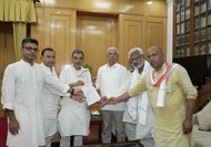 Upendra Kushwaha met Governor regarding caste survey, 5 member delegation also met, submitted memorandum