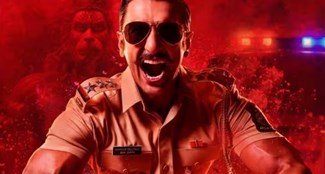 singham again ka poster reliese, Ranveer Singh ka dikha dhansu andaj, photo viral 