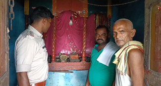  Many Ashtadhatu murti worth lakhs rs stolen in Samastipur