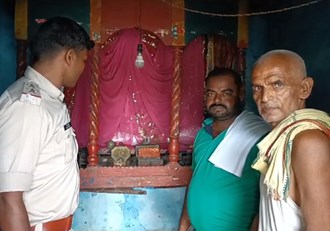  Many Ashtadhatu murti worth lakhs rs stolen in Samastipur