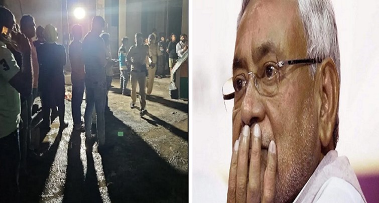 THANE KI GHTNA SE CM NITISH DUKHI