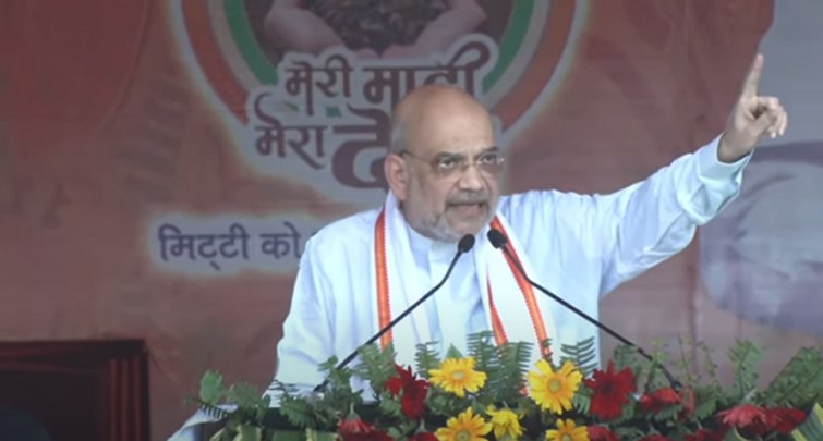 JHANJHARPUR ME AMIT SHAH KI HUNKAR