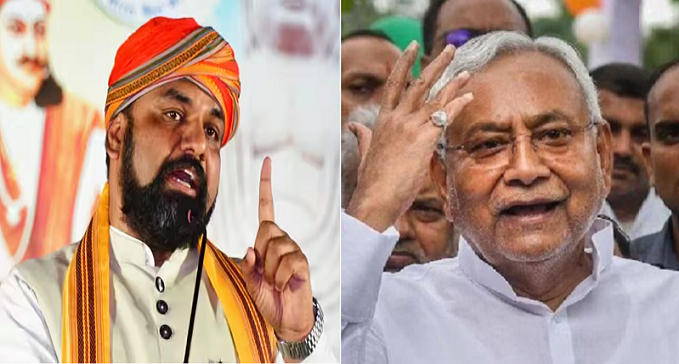 samrat chaudhary ne cm nitish kumar ko lalkara