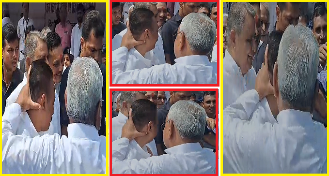 jab cm nitish ne apne hi minister ki pakad li gardan har koi rah gaya hairan