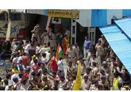 baghmara mai bhi rail chakka jaam aandolan jaari 