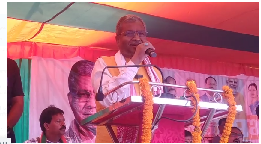 simdega mai bhajpa ka sankalpa yatra 