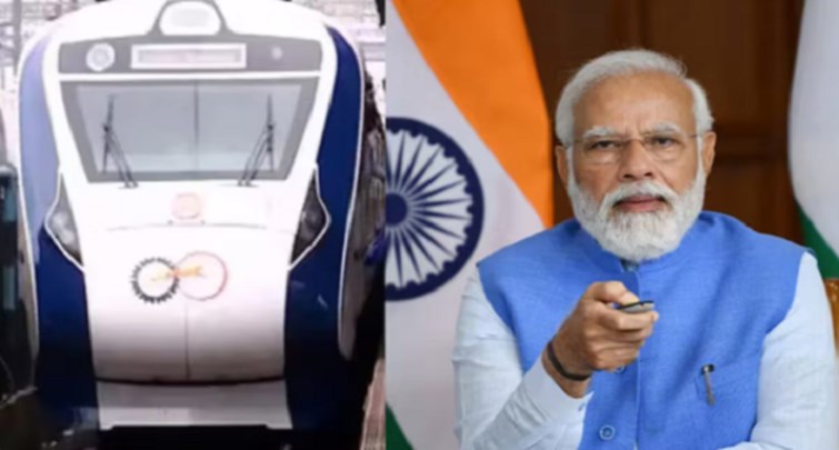 PM MODI NE 9 VANDE BHARAT EXPRESS KI DI SAUGAT PATNA-HOWRAH KI HUI SHURUAT 