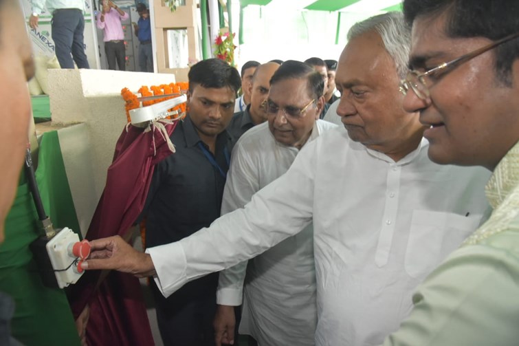 CM Nitish Kumar inaugurated the ethanol plant in Nalanda.