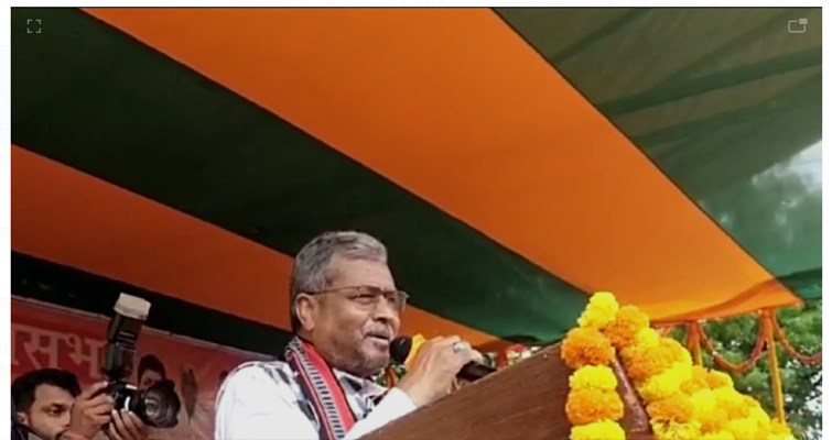bokaro mai bjp ki sankalpa yatra 