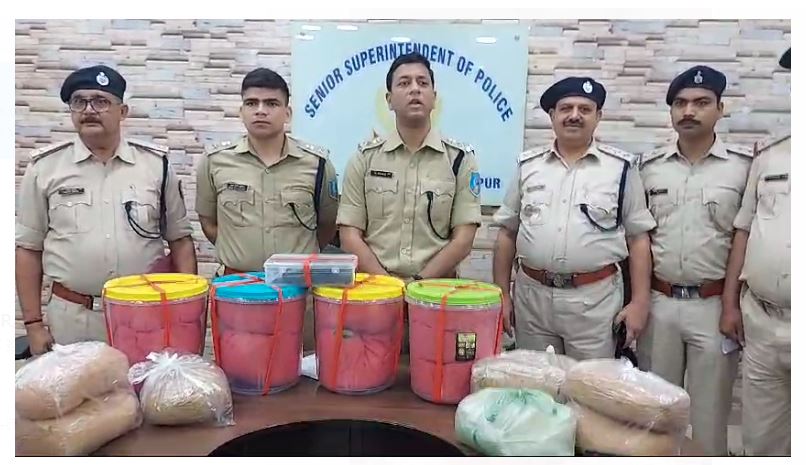 ganja taskari ke khilaf karrawai 