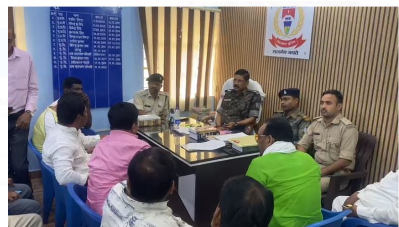 id aur sarhul ko lekar shanti samiti ki baithak 