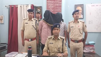  bhojapuur pulis ne avaidh hathiyaar ke saath 2 aparaadhee ko kiya giraphtaar Bhojpur police arrested 2 criminals with illegal weapons