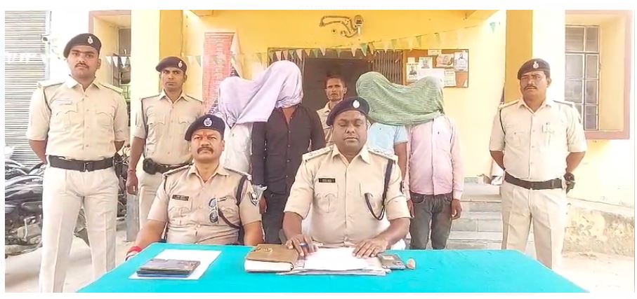 awaidh sharav taskari ke khilaf badi karrawai 