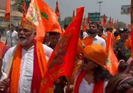  Pappu Yadav participated in the procession of Ram Navami