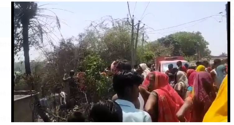 begusarai mai khana banane ke dauraan ghar mai lagi aag 