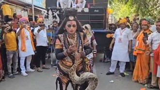  Grand procession with musical instruments on Ram Navami