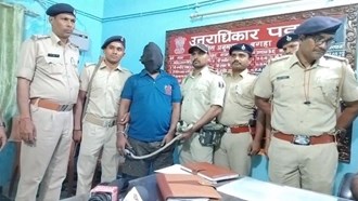  Bihar Police caught the rewarded criminal